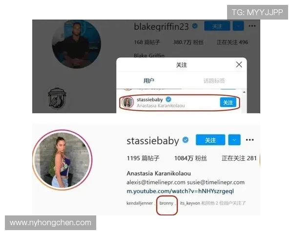 魅力四射的性感名媛Anastasia现场助阵湖人布朗尼与格里芬纷纷为其打call